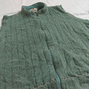 ⭐Woolrich 2XL green knit sweater vest